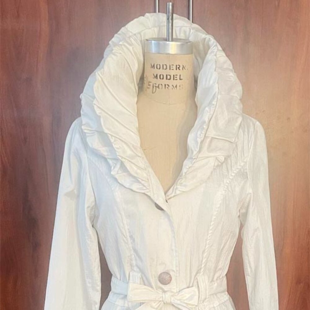 White Spring Lightweight Coat